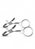 Stymulator Metal Nipple Clamps With Ring